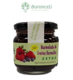 Mermelada frutos rojos sin azúcar 230g