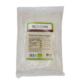 Harina integral de centeno bio 500g