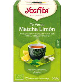 Infusión te verde matcha limón x 17