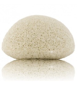 Esponja natural de konjac blanca