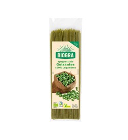 Espagueti de guisantes bio 250gr