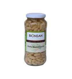Alubia blanca bio cocida 400gr
