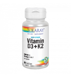 Vitamina D3 - K2 -MK7- 60 cápsulas
