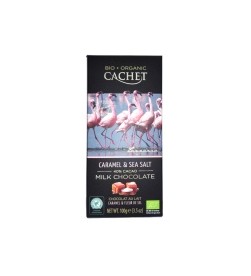 Chocolate leche caramelo sal marina 90g