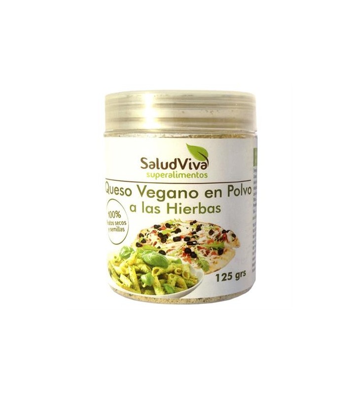 Queso vegano polvo finas hierbas 125g