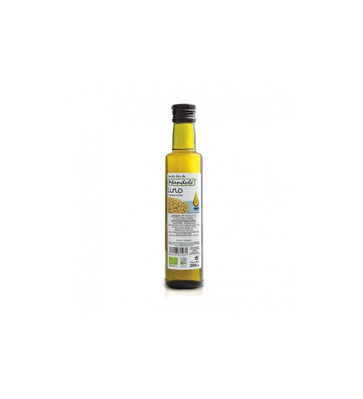 Aceite de lino dorado bio 250ml