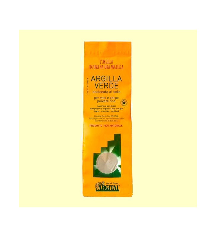 Arcilla verde fina 1kg