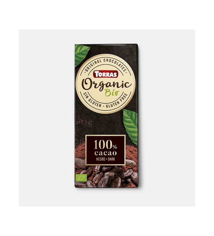 Chocolate 100- cacao orgánico