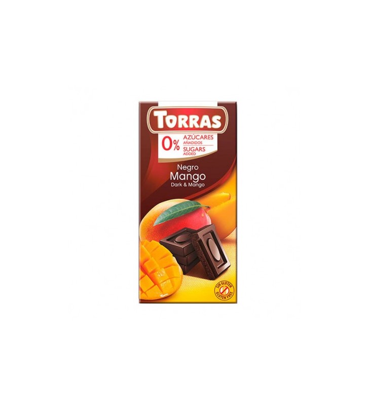 Chocolate negro mango 75gr