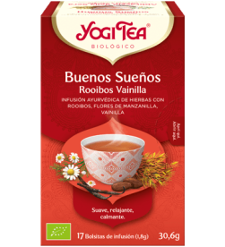 Infusión buenos sueños rooibos vainilla