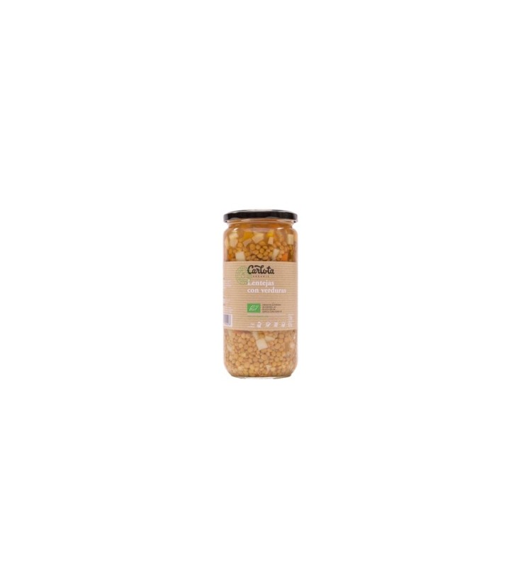 Lentejas con verduras bio 625gr