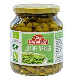 Judías verdes bio 340g